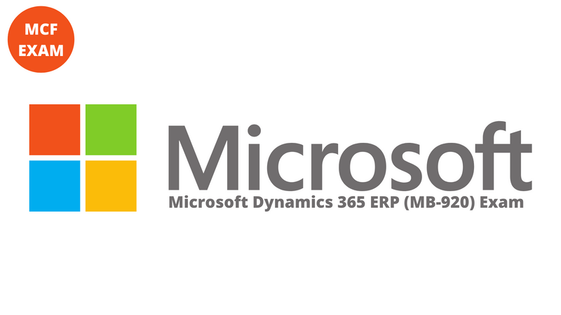 Microsoft Dynamics 365 ERP (MB 920) Exam Stellietech Microsoft Dynamics 365 ERP (MB 920) Exam Stellietech